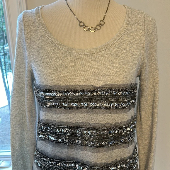 Anthropologie Deletta 100% Cotton (exclusive of decoration) , Medium, NWOT - Picture 3 of 5